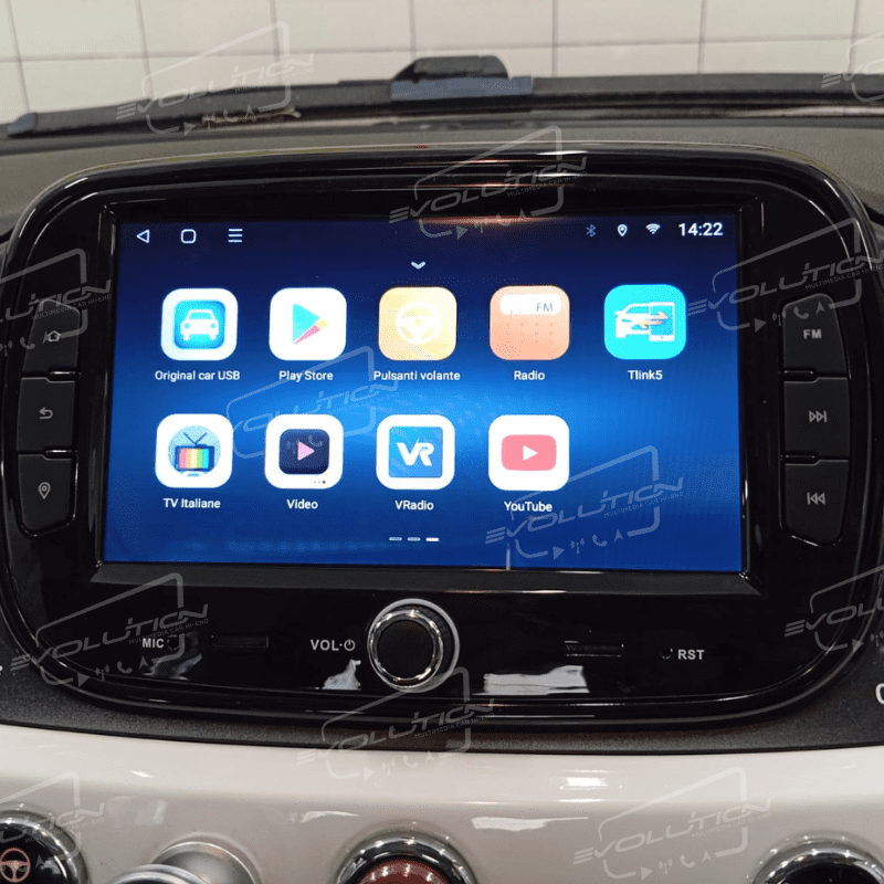Cartablet Oemfit Fiat 500 (2015 -) - 7" Evolution