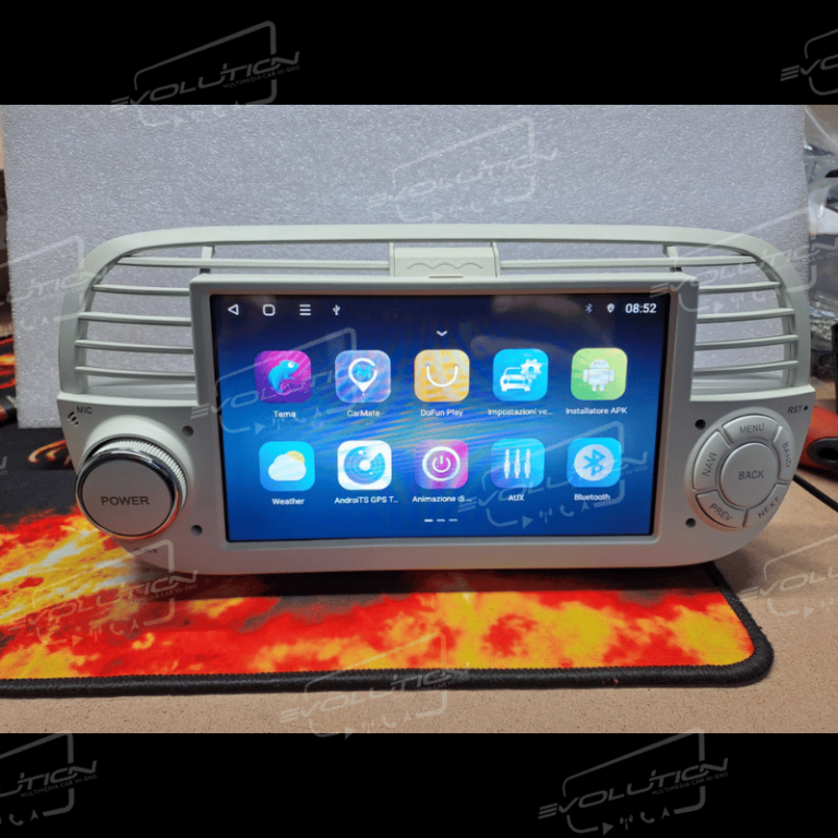 Cartablet Fiat 500 - 7" Evolution