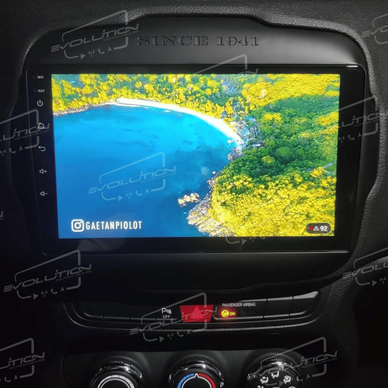 Cartablet Evolution Per Jeep Renegade Evolution Custom Fit