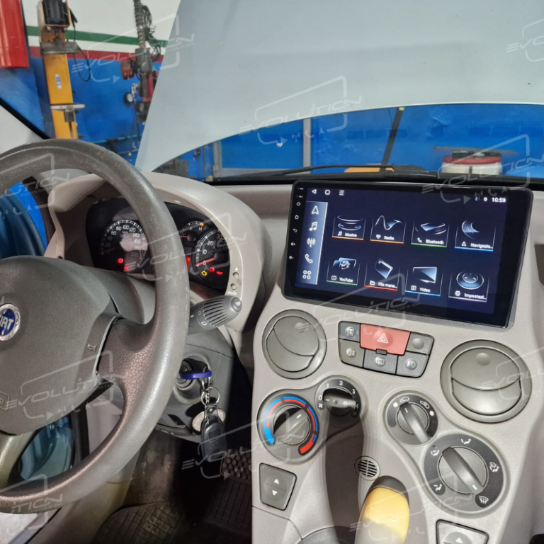 Cartablet Fiat Panda 169 (2003 - 2012) - 9" Evolution