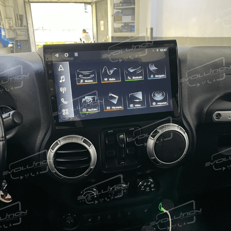 Cartablet Jeep Wrangler JK (2006 - 2018) - 10" Evolution