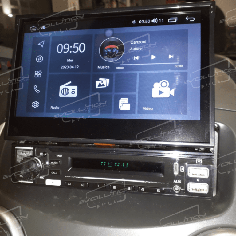 Display motorizzato Universale - 7" Evolution