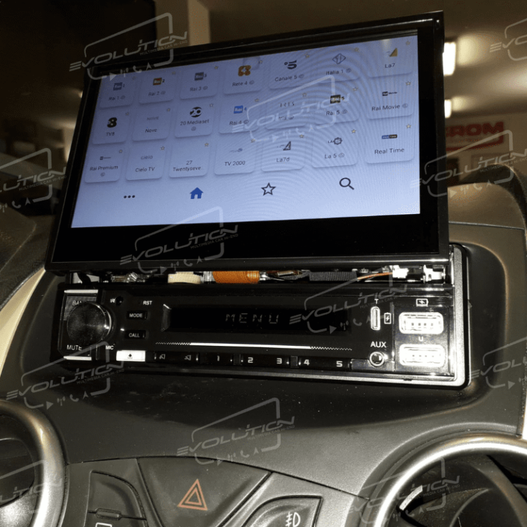 Display motorizzato Universale - 7" Evolution