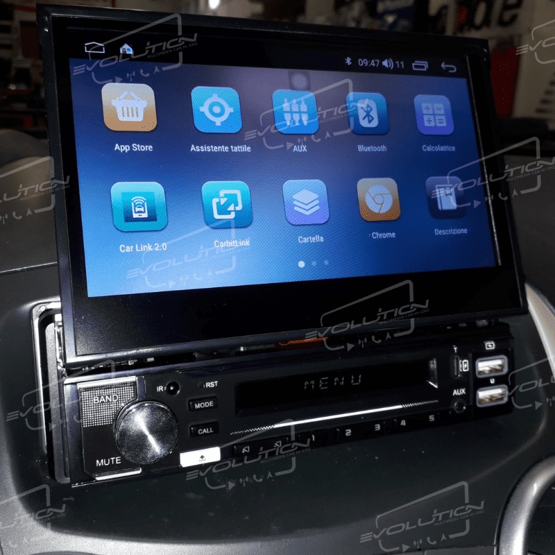 Display motorizzato Universale - 7" Evolution