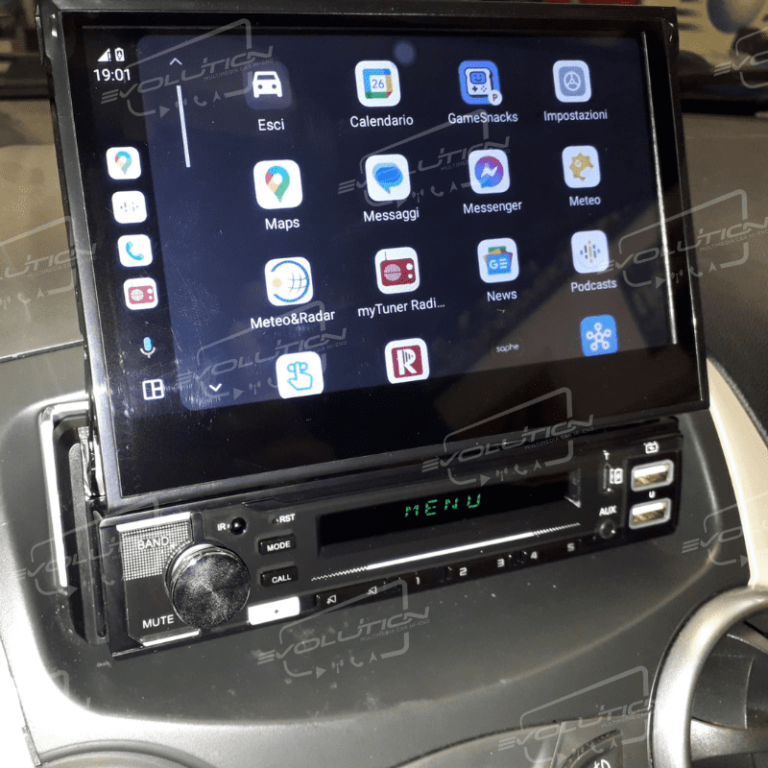 Display motorizzato Universale - 7" Evolution