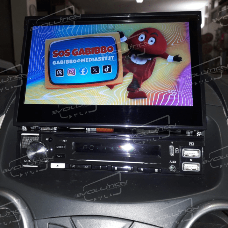 Display motorizzato Universale - 7" Evolution