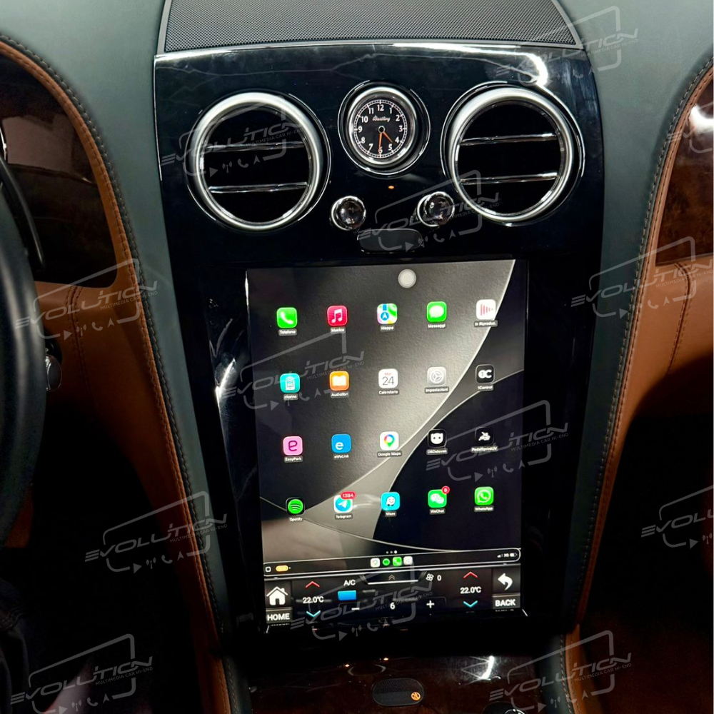 Cartablet Bentley Continental GT  - 12.3" Evolution