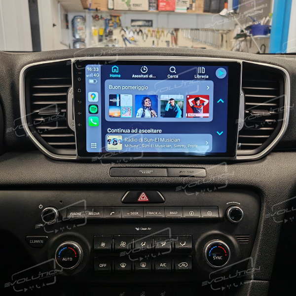 Cartablet KIA Sportage (2016 - 2021) - 9" Evolution