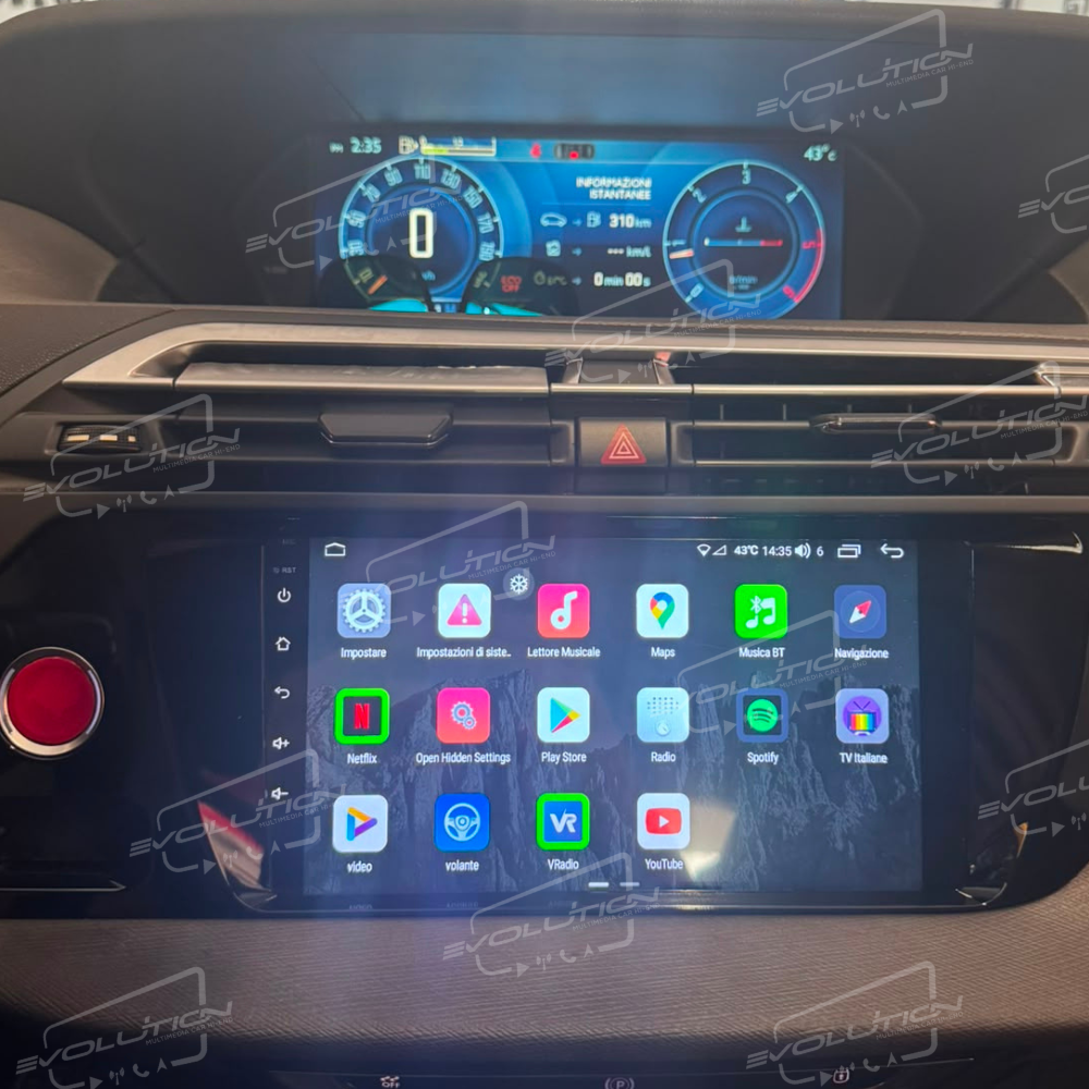 Cartablet Citroen C4 - 9" Evolution