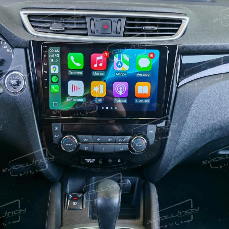 Cartablet Nissan Qashqai J11 (2014 - 2021)  - 10" Evolution