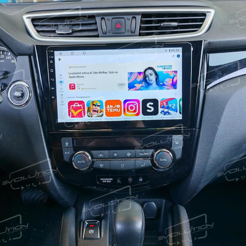 Cartablet Nissan Qashqai J11 (2014 - 2021)  - 10" Evolution