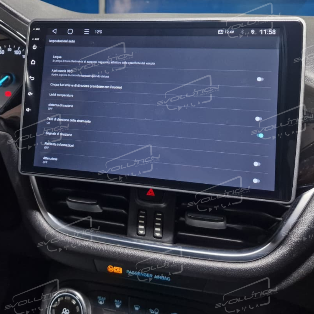 Cartablet Ford Fiesta (2018 - ) - 10" Evolution