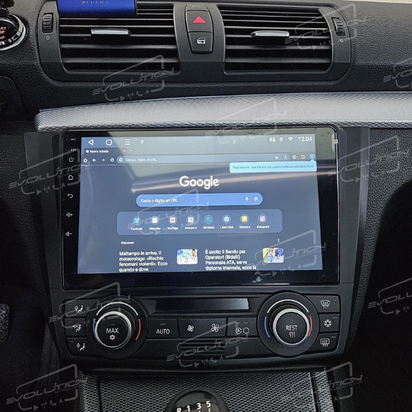 Cartablet BMW Serie 1 E87 - 9" Evolution