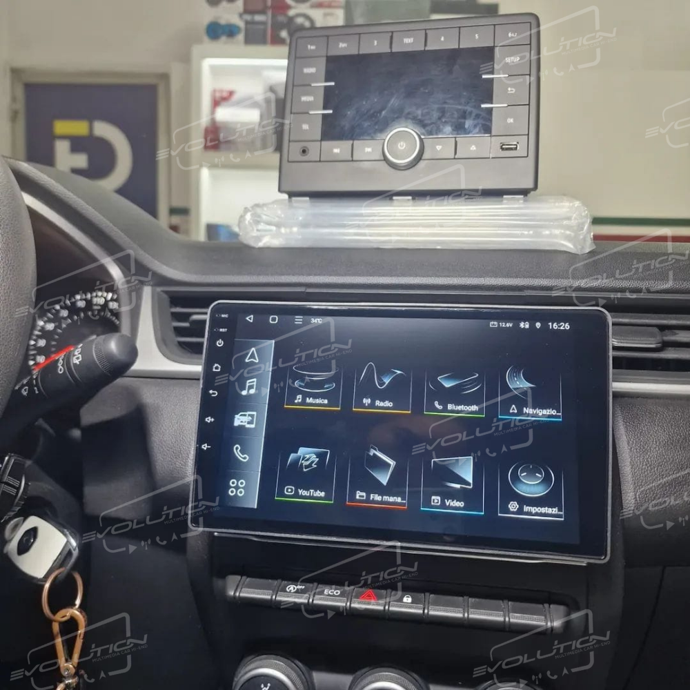 Cartablet Renault Capture (2021 - ) - 9" Evolution