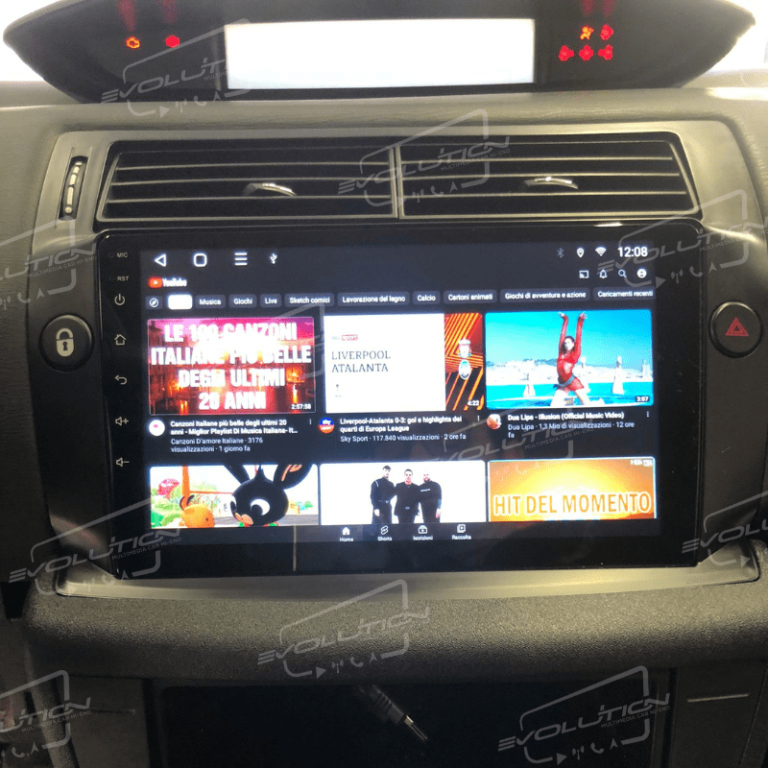 Cartablet Citroen C4 (2006 - 2010) - 9" Evolution