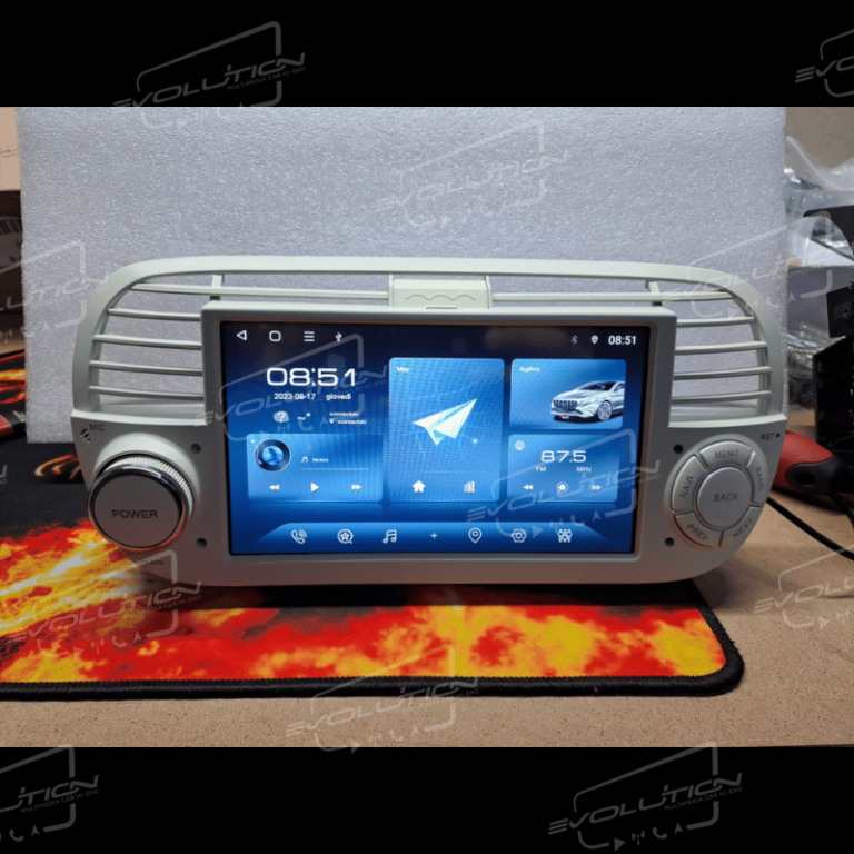 Cartablet Fiat 500 - 7" Evolution