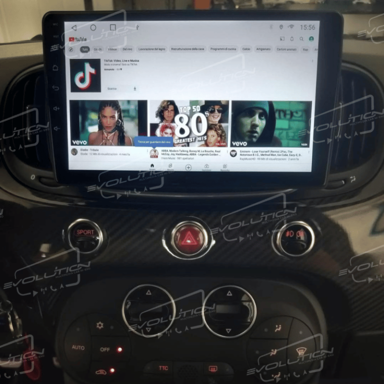 Cartablet Fiat 500 (2016 - ) - 9" Evolution