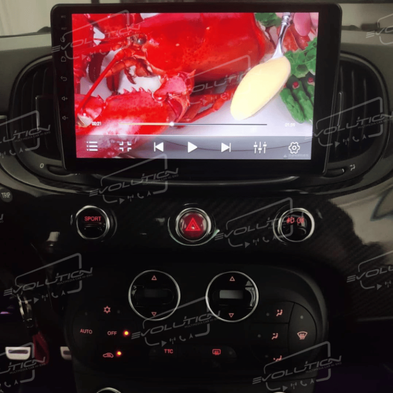 Cartablet Fiat 500 (2016 - ) - 9" Evolution