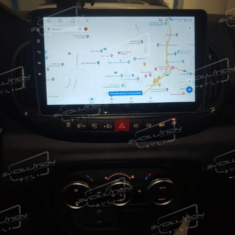 Cartablet Fiat 500L (2012 - 2022) - 10" Evolution