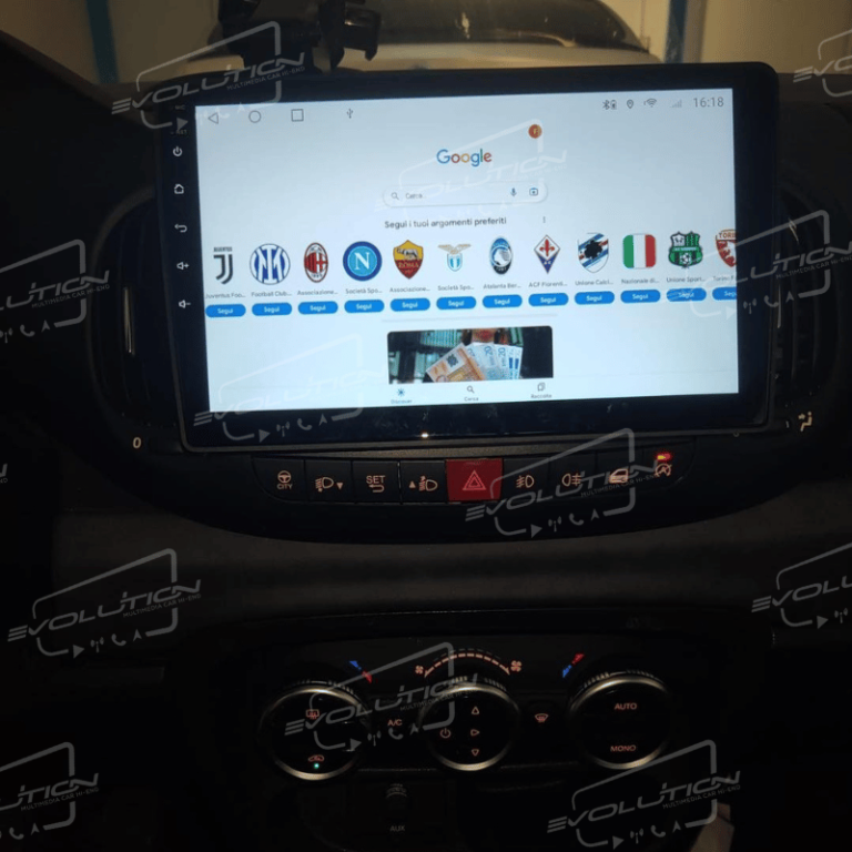 Cartablet Fiat 500L (2012 - 2022) - 10" Evolution