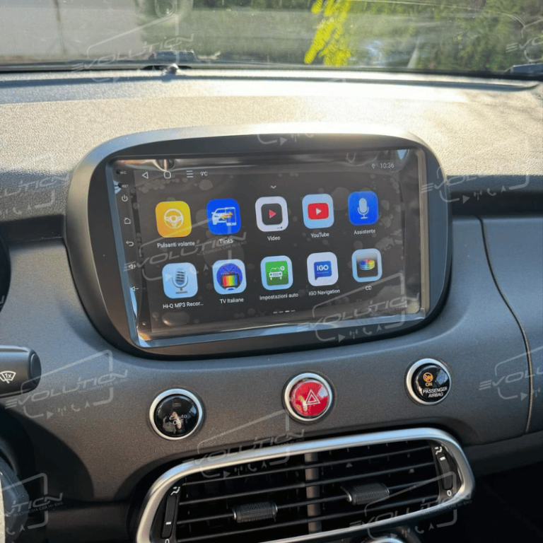 Cartablet Fiat 500X (2014 - 2022) - 9" Evolution