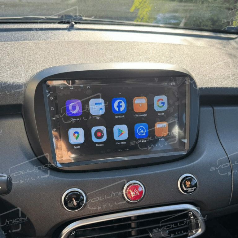 Cartablet Fiat 500X (2014 - 2022) - 9" Evolution