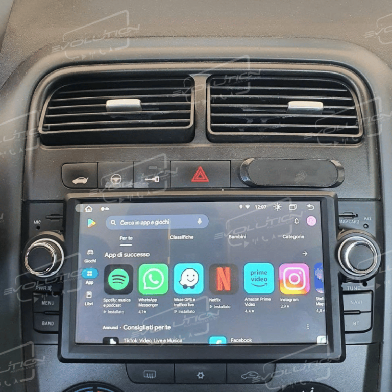 Cartablet Fiat Grande Punto (2005 - 2012) - 5" Evolution