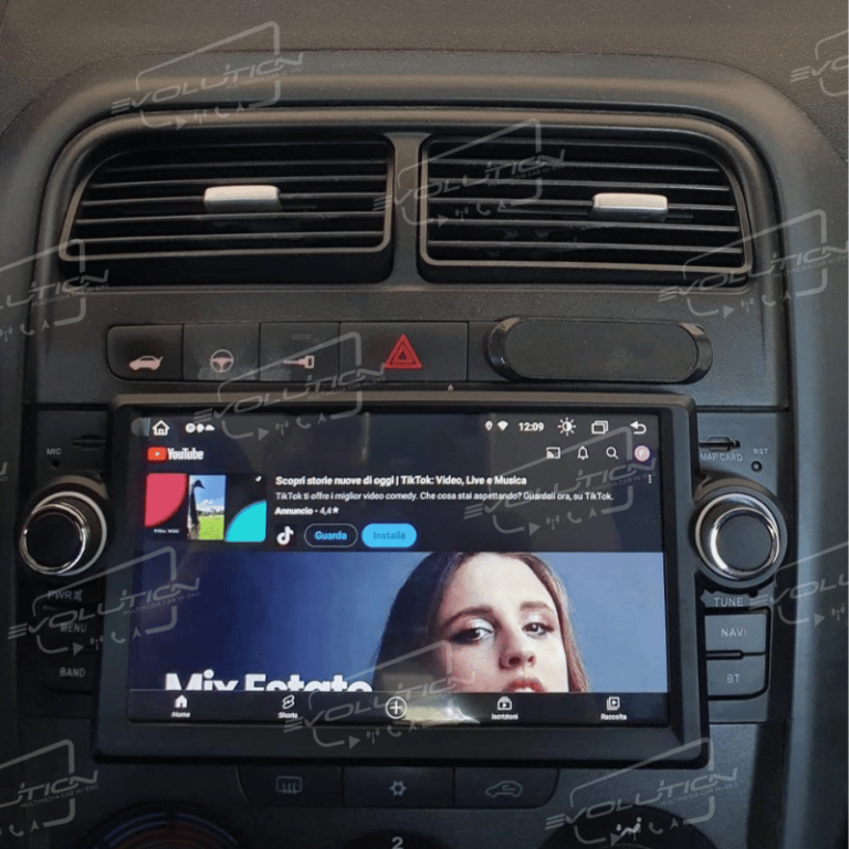 Cartablet Fiat Grande Punto (2005 - 2012) - 5" Evolution