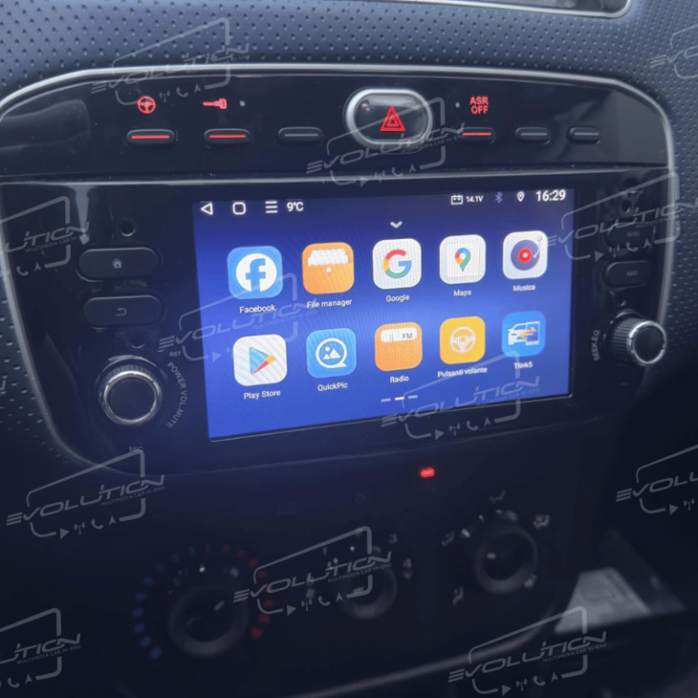 Cartablet Fiat Punto EVO  (2009 - 2012) - 6.2" Evolution