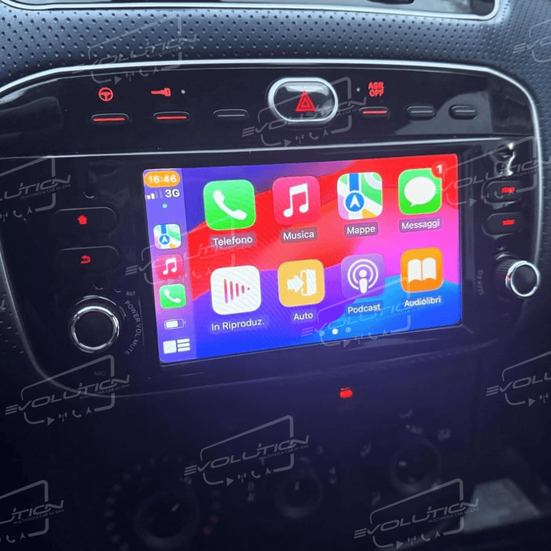 Cartablet Fiat Punto EVO  (2009 - 2012) - 6.2" Evolution