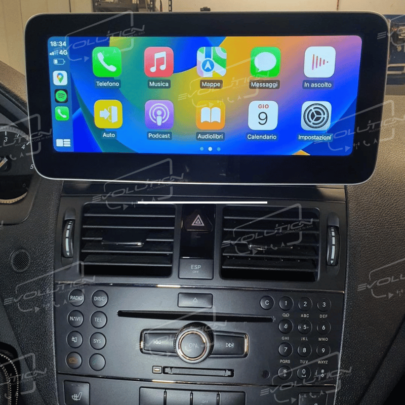 Cartablet Mercedes Classe C W204 (2007 - 2013) - 10.25" Evolution