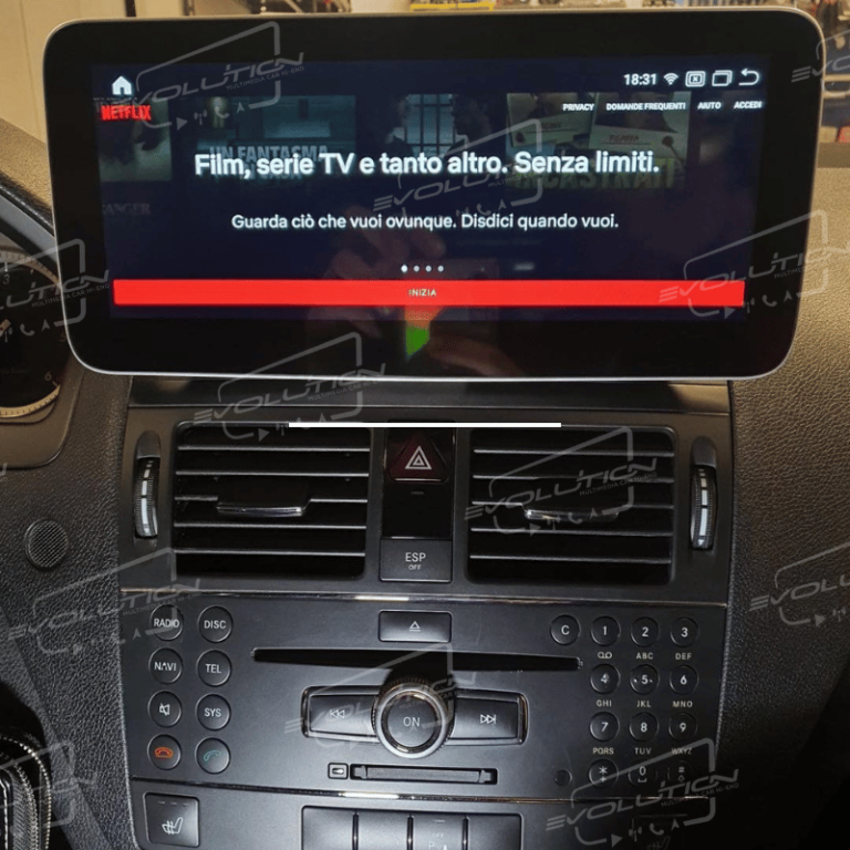 Cartablet Mercedes Classe C W204 (2007 - 2013) - 10.25" Evolution