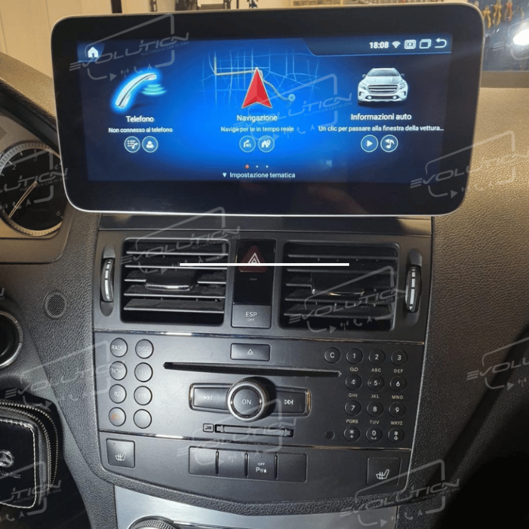 Cartablet Mercedes Classe C W204 (2007 - 2013) - 10.25" Evolution