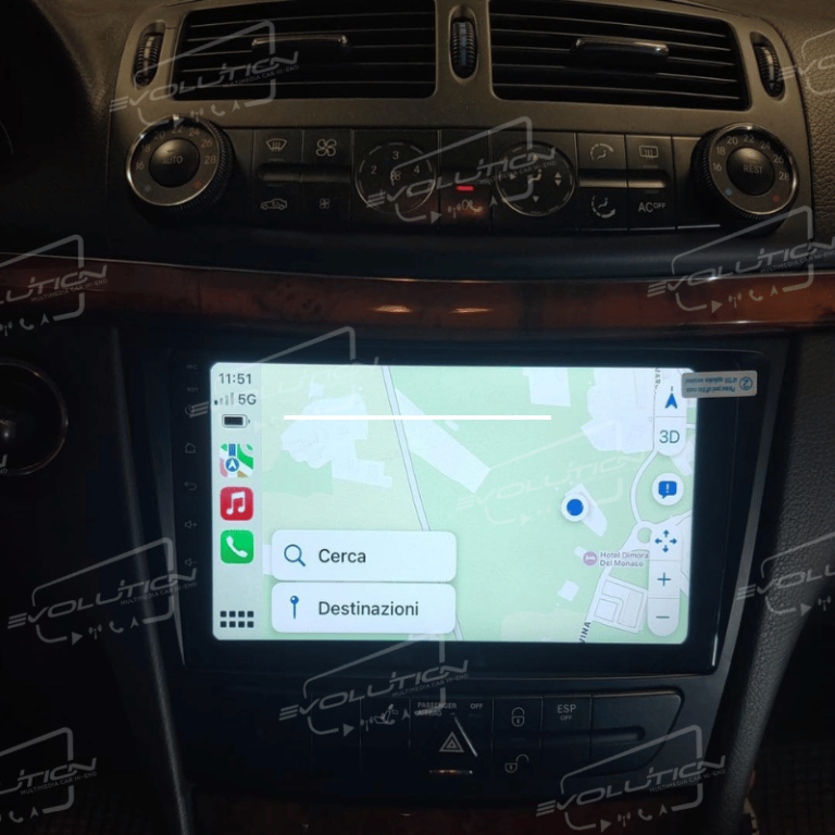 Cartablet Mercedes Classe E W211 (2002 - 2009) - 9" Evolution