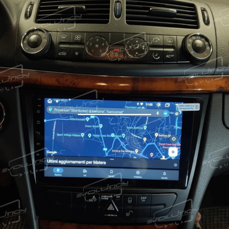 Cartablet Mercedes Classe E W211 (2002 - 2009) - 9" Evolution