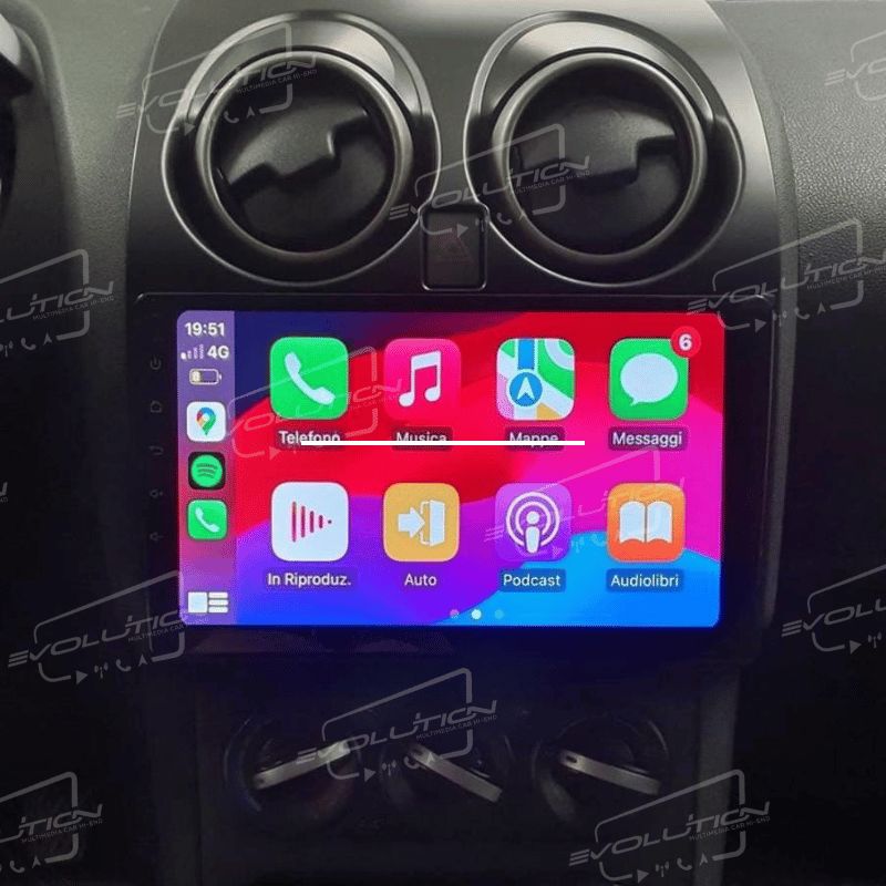 Cartablet Nissan Qashqai J10 (2006 - 2014)  - 9" Evolution