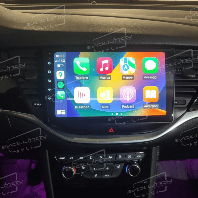 Cartablet Opel Astra K (2015 - 2021)  - 9" Evolution