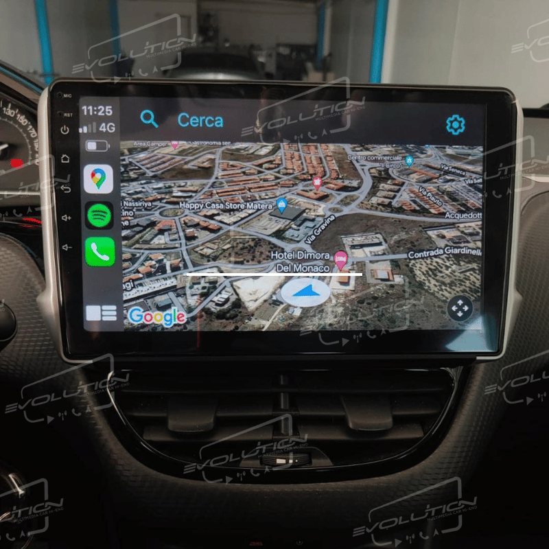 Cartablet Peugeot 2008 (2013 - 2019) - 10" Evolution