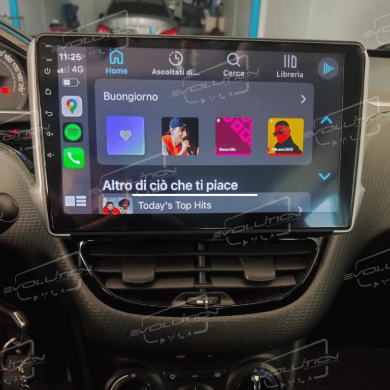 Cartablet Peugeot 2008 (2013 - 2019) - 10" Evolution