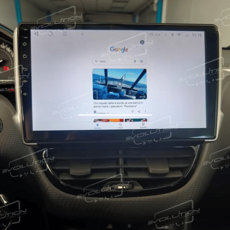 Cartablet Peugeot 2008 (2013 - 2019) - 10" Evolution