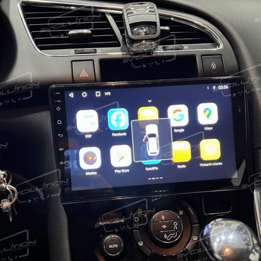 Cartablet Peugeot 3008 (2009 - 2016) - 9" Evolution