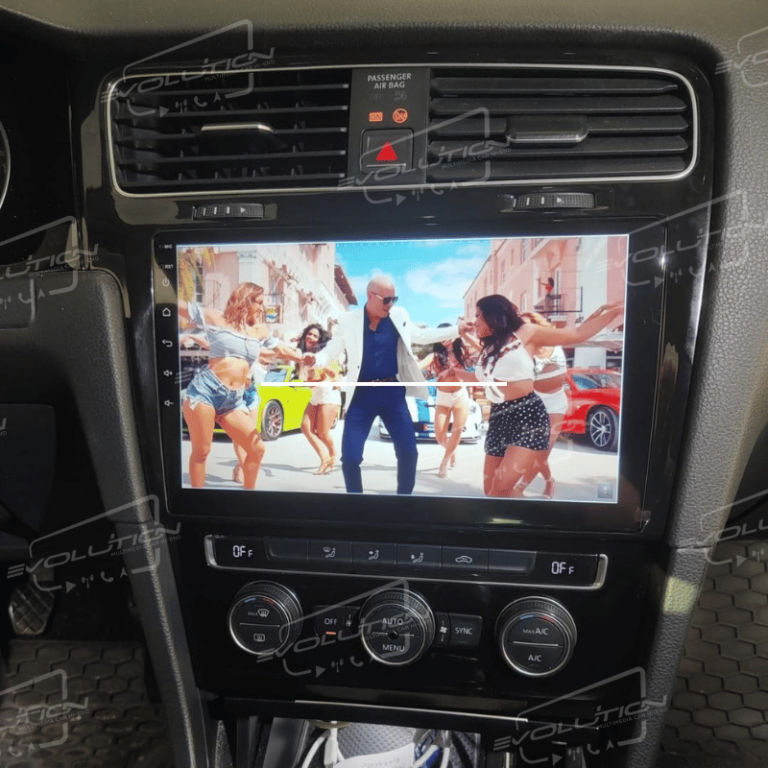 Cartablet Volkswagen Golf (2012 - 2019) - 10" Evolution