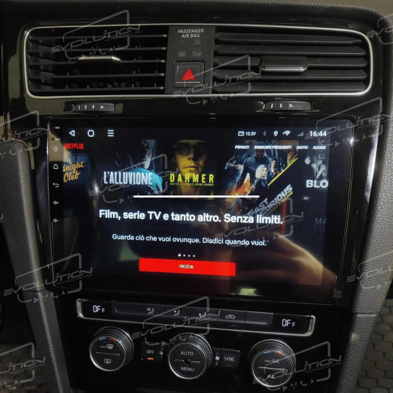 Cartablet Volkswagen Golf (2012 - 2019) - 10" Evolution