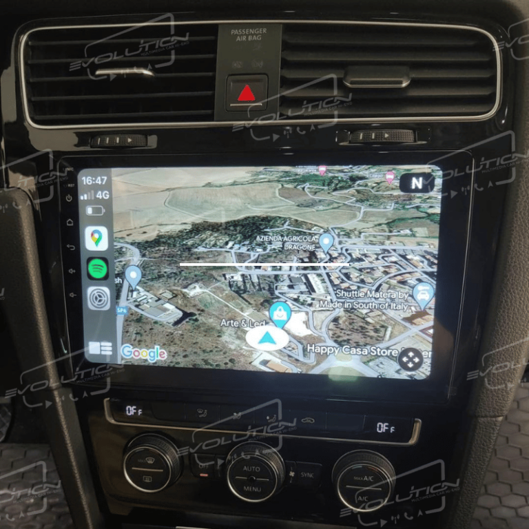 Cartablet Volkswagen Golf (2012 - 2019) - 10" Evolution