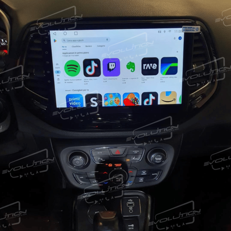 Cartablet Jeep Compass (2016 - 2022) - 10" Evolution