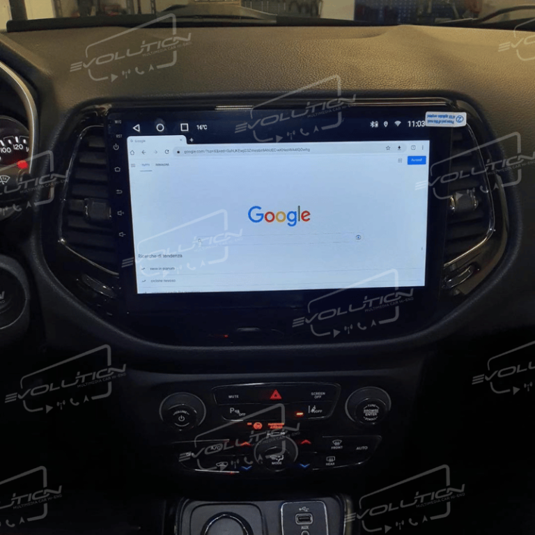 Cartablet Jeep Compass (2016 - 2022) - 10" Evolution