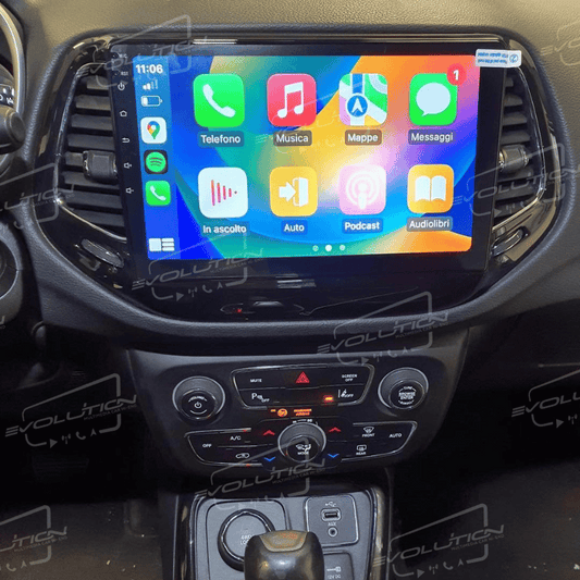 Cartablet Jeep Compass (2016 - 2022) - 10" Evolution