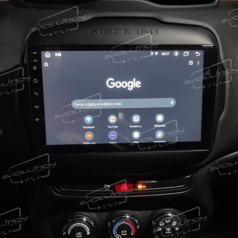 Cartablet Jeep Renegade (2014 - 2022) - 9" Evolution