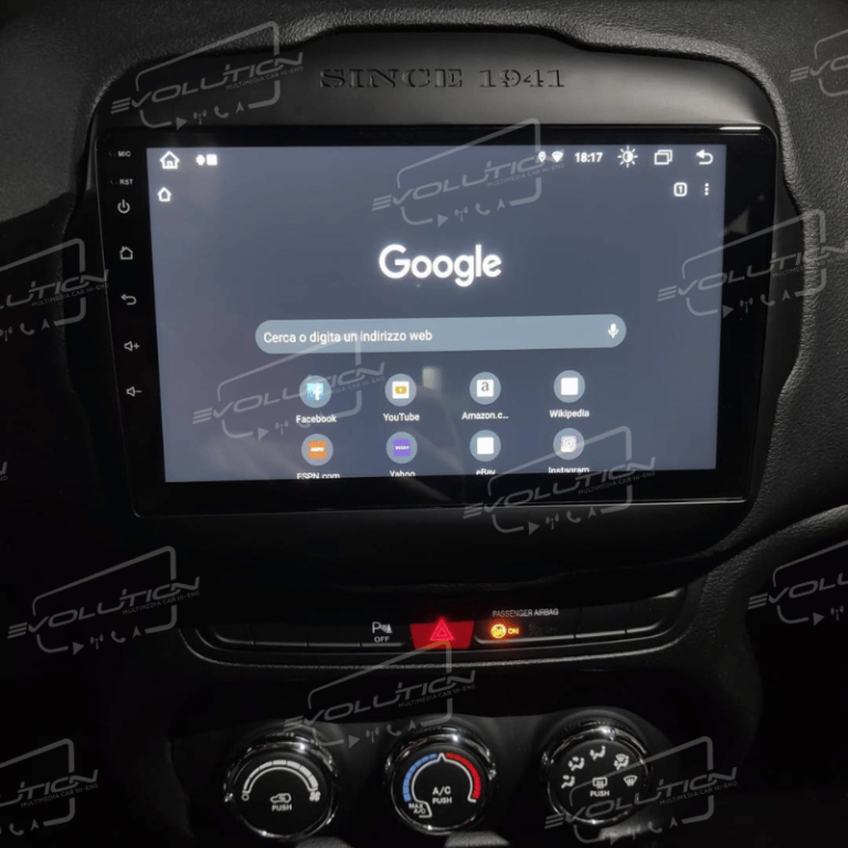 Cartablet Jeep Renegade (2014 - 2022) - 9" Evolution