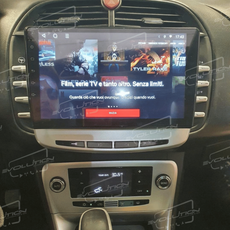 Cartablet Lancia Delta (2008 - 2014) - 9" Evolution